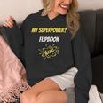 My Superpower Flipbook Comic Style Superpower Unisex Hoodie My Superpower Flipbook Comic Style Superpower Unisex Hoodie