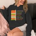 I Survived Reading Banned Books Librarians Book Enthusiasts Unisex Hoodie