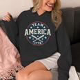 Team America 1776 4th Of July Patriotic Baseball Unisex Hoodie Team America 1776 4th Of July Patriotic Baseball Unisex Hoodie