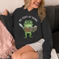 Test Day Grumpy Frog Book WE Test AT Dawn Fantasy Unisex Hoodie