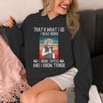 That's What i Do i Read Books i Drink Coffee Owl Teacher For Men Women Kids Unisex Hoodie