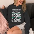 That's What I Do I Read Books I Eat Cakes Book Lover Unisex Hoodie