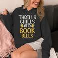 Thrills Chills And Books Bills Thriller Unisex Hoodie
