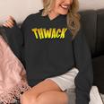 THWACK Vintage Retro Comic Book Unisex Hoodie