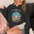Tie-Dye Messy Bun Skull I Like My Books Spicy & My Coffee Unisex Hoodie Tie-Dye Messy Bun Skull I Like My Books Spicy & My Coffee Unisex Hoodie