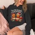 ’Tis The Season To Be Reading Book Lover Unisex Hoodie