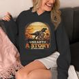 Unearth Story Summer Reading 2026 Dinosaurs Library Reading Unisex Hoodie