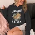 Unearth A Story Summer Reading Program 2026 Capybara Book Unisex Hoodie