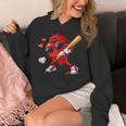 Valentine Baseball Heart Sports Love Valentines Day Boys Unisex Hoodie Valentine Baseball Heart Sports Love Valentines Day Boys Unisex Hoodie
