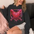 Valentines Day Baseball Red Heart Dab Boys Girls Kids Unisex Hoodie Valentines Day Baseball Red Heart Dab Boys Girls Kids Unisex Hoodie