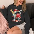 Valentines Day Heart Baseball Drip Ice Cream Boys Kids Men Unisex Hoodie