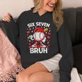Valentines Day Six Seven Bruh 6 7 Meme Baseball Drip Boys Unisex Hoodie Valentines Day Six Seven Bruh 6 7 Meme Baseball Drip Boys Unisex Hoodie