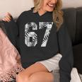 Vintage Baseball Number 67 Jersey Player Uniform Unisex Hoodie