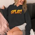 Vintage Comic Book Collector Reader Sound Effect Splat Unisex Hoodie Vintage Comic Book Collector Reader Sound Effect Splat Unisex Hoodie