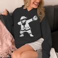Vintage Dabbing Santa Christmas Baseball Xmas Costume Unisex Hoodie
