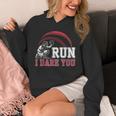 Vintage Humor Baseball Apparel Run I Dare You Unisex Hoodie Vintage Humor Baseball Apparel Run I Dare You Unisex Hoodie
