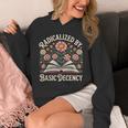 Vintage Radicalized By Basic Decency Flowers And Books Women Unisex Hoodie Vintage Radicalized By Basic Decency Flowers And Books Women Unisex Hoodie