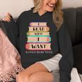 Vintage I Read What I Want Book Lovers Unisex Hoodie