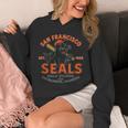 Vintage San Francisco Seals California Baseball Logo Unisex Hoodie