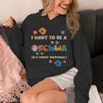 I Want To Be A Schwa Read Book Reading Librarian Unisex Hoodie