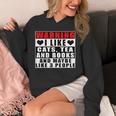 Warning I Like Cats Tea And Books And Maybe Like 3 People Unisex Hoodie