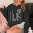 When I Think About Books I Touch My Shelf Reading T-Shirt Unisex Hoodie