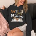 Wild About Reading Animals And Book Lovers Teacher Kids Unisex Hoodie Wild About Reading Animals And Book Lovers Teacher Kids Unisex Hoodie