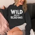 Wild About Reading Book Lover Library Unisex Hoodie