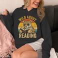 Wild About Reading Cheetah Book Leopard Print Kids Boys Girl Unisex Hoodie
