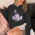 Witch Ghost Cat Skull Magic Books Unisex Hoodie