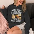 A Woman Cannot Survive On Reading Alone Corgi Book Unisex Hoodie A Woman Cannot Survive On Reading Alone Corgi Book Unisex Hoodie