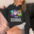 Women's 100 Days Of School Dripping Baseball Boys Kids Teacher Unisex Hoodie Women's 100 Days Of School Dripping Baseball Boys Kids Teacher Unisex Hoodie