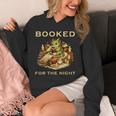 Women's Booked For The Night Dragon Book Reader Unisex Hoodie Women's Booked For The Night Dragon Book Reader Unisex Hoodie