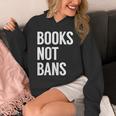 Women's Books Not Bans Unisex Hoodie Women's Books Not Bans Unisex Hoodie