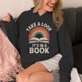 Women's Take A Look Its In A Book Reading Unisex Hoodie