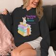 Women's Teaching Spring Semester Bunny Books Pencil Classroom Unisex Hoodie Women's Teaching Spring Semester Bunny Books Pencil Classroom Unisex Hoodie