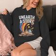 Women's Unearth A Story Rainbow Treasure Book Summer Reading 2026 Unisex Hoodie