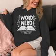 Word Nerd Reading Book Lover Bookworm Bookish Librarian Unisex Hoodie Word Nerd Reading Book Lover Bookworm Bookish Librarian Unisex Hoodie