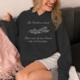 The World Is a Book Those Who Dont Travel Only Read One Page Unisex Hoodie