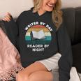 Writer By Day Reader By Night Write Cool Book Lover Unisex Hoodie