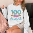 100 Days Of School Drip Ice Cream Baseball For Teacher Kids Premium Tri-Blend Unisex Hoodie 100 Days Of School Drip Ice Cream Baseball For Teacher Kids Premium Tri-Blend Unisex Hoodie