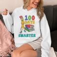 100 Days Smarter Teacher Student Books 100th Day Of School For Men Women Kids Unisex Hoodie 100 Days Smarter Teacher Student Books 100th Day Of School For Men Women Kids Unisex Hoodie
