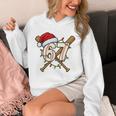 67 Baseball Xmas Lights Santa Hat Holiday Unisex Hoodie