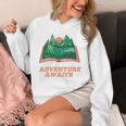 Adventure Awaits a Idea For Book Lovers Unisex Hoodie Adventure Awaits a Idea For Book Lovers Unisex Hoodie