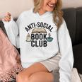 Anti-Social Book Club Booktrovert Bookish Bookworm Unisex Hoodie