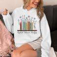 Applied Behavior Analysis Book Flower ABA Therapist Unisex Hoodie Applied Behavior Analysis Book Flower ABA Therapist Unisex Hoodie