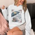 April Showers Book Club Spring Peonies Cozy Hygge Reader Unisex Hoodie April Showers Book Club Spring Peonies Cozy Hygge Reader Unisex Hoodie
