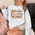ASL American Sign Language Reads Books Stays Weird Unisex Hoodie