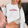 Atlanta Baseball Vintage Player Minimalist Skyline Retro Unisex Hoodie Atlanta Baseball Vintage Player Minimalist Skyline Retro Unisex Hoodie