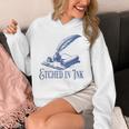 Author Writer Dark Academia Etched In Ink Book Library Unisex Hoodie